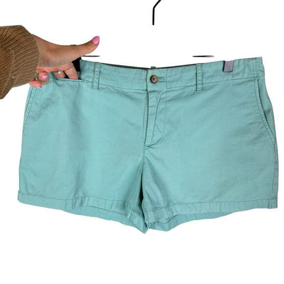 Polo Ralph Lauren Women's Blue Mid Rise 100% Cotton Casual Chino Shorts - Picture 5 of 9